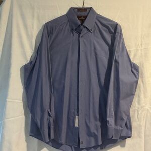 Nordstrom Classic Blue Dress Shirt